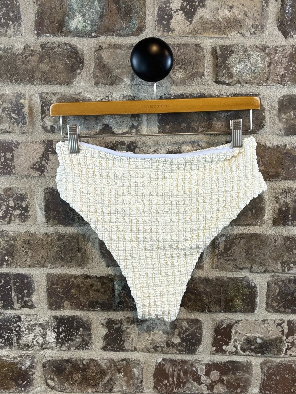 SHEIN cream textured